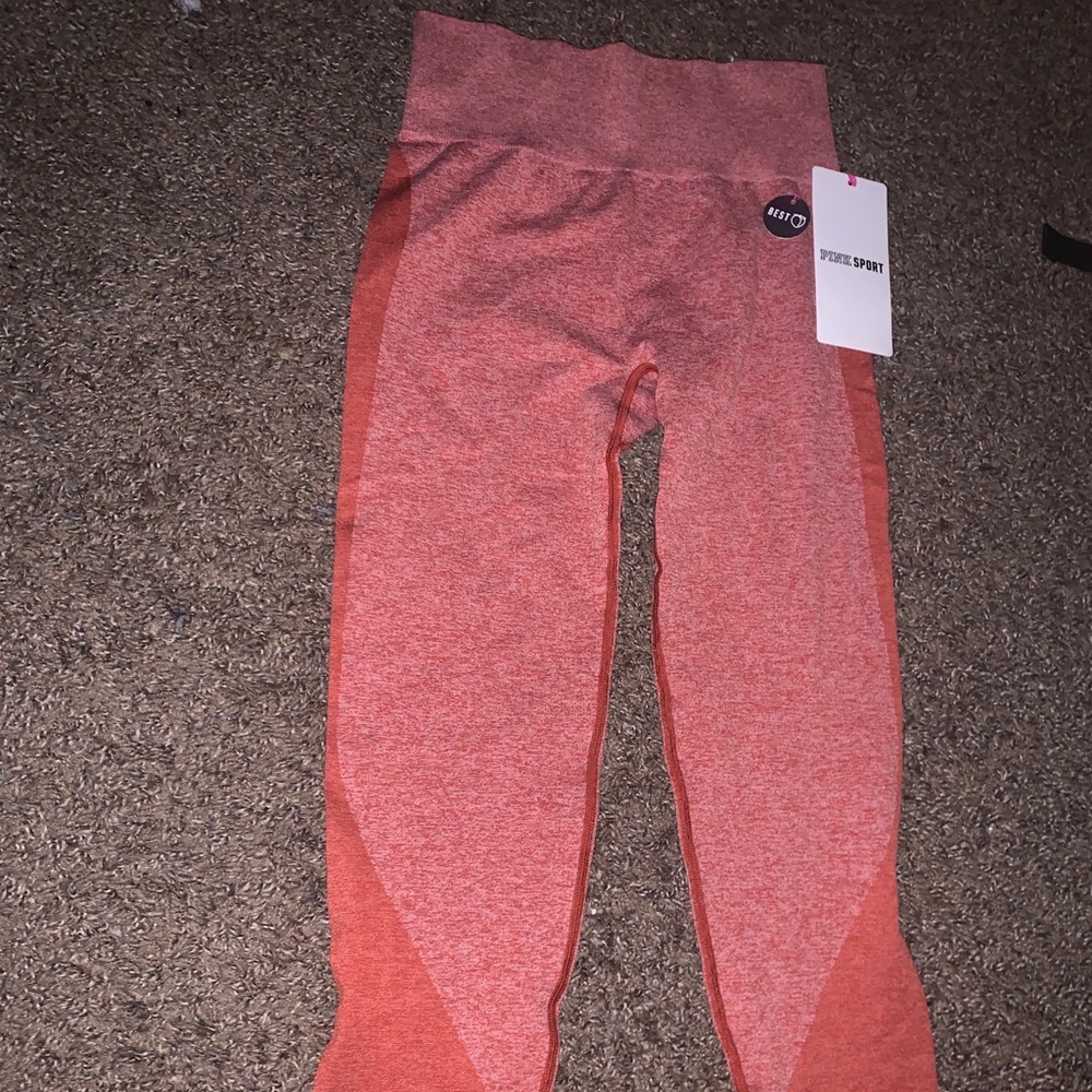 pink leggings